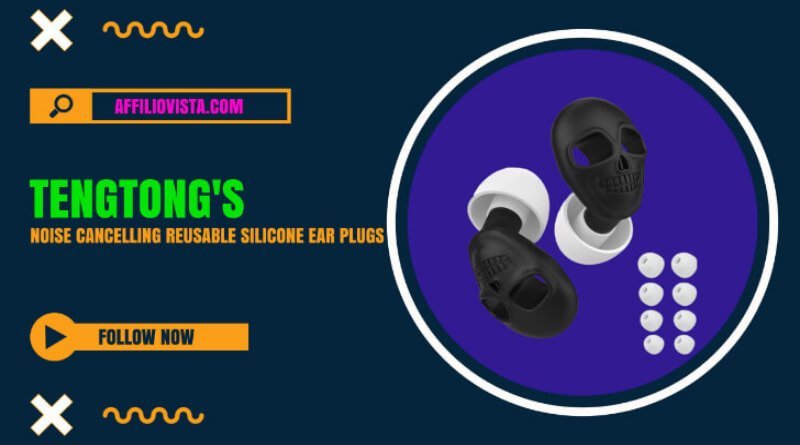 Tengtong Noise Canceling Reusable Ear Plugs